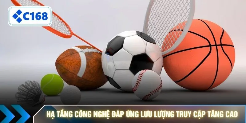 Hạ tầng công nghệ đáp ứng lưu lượng truy cập tăng cao