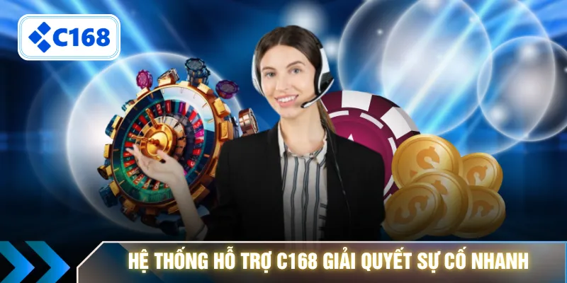 Hệ thống hỗ trợ C168 giải quyết sự cố nhanh