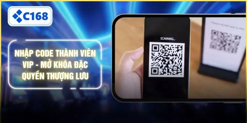 Nhập Code Thành Viên VIP - Mở Khóa Đặc Quyền Thượng Lưu